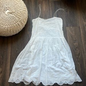 Masscob White Dress